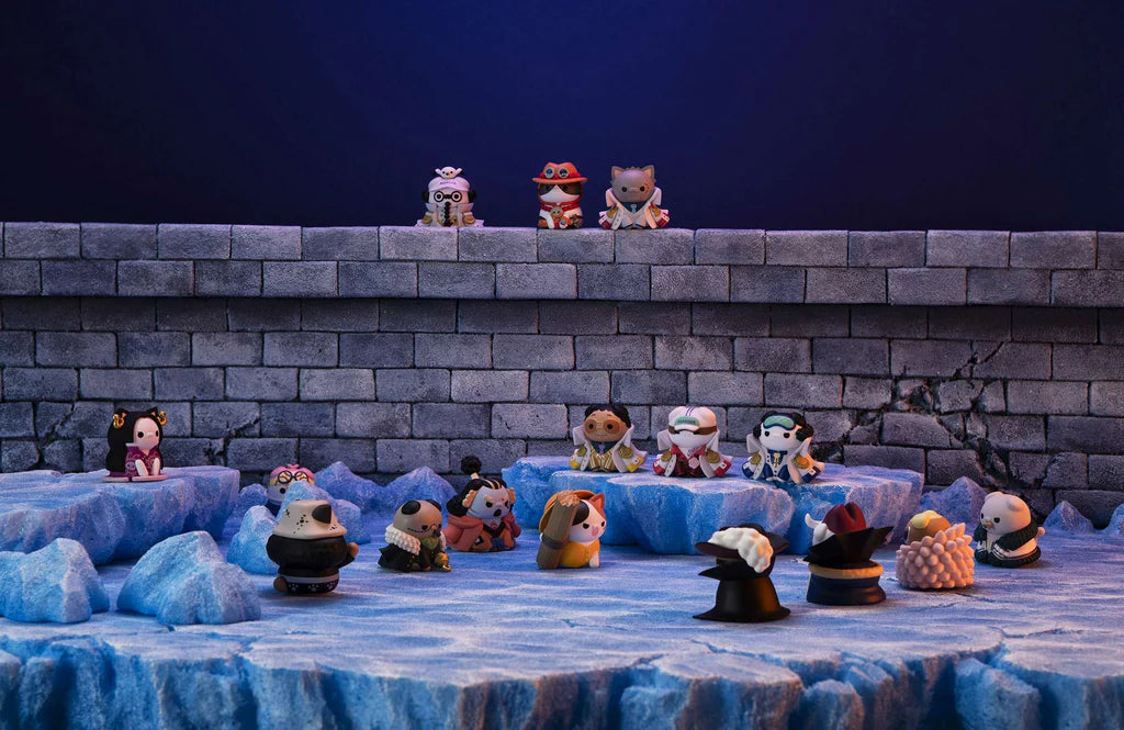 MegaHouse Mega Cat Project One Piece: Nyan Piece Nyan! Luffy VS the Marines Blind Box