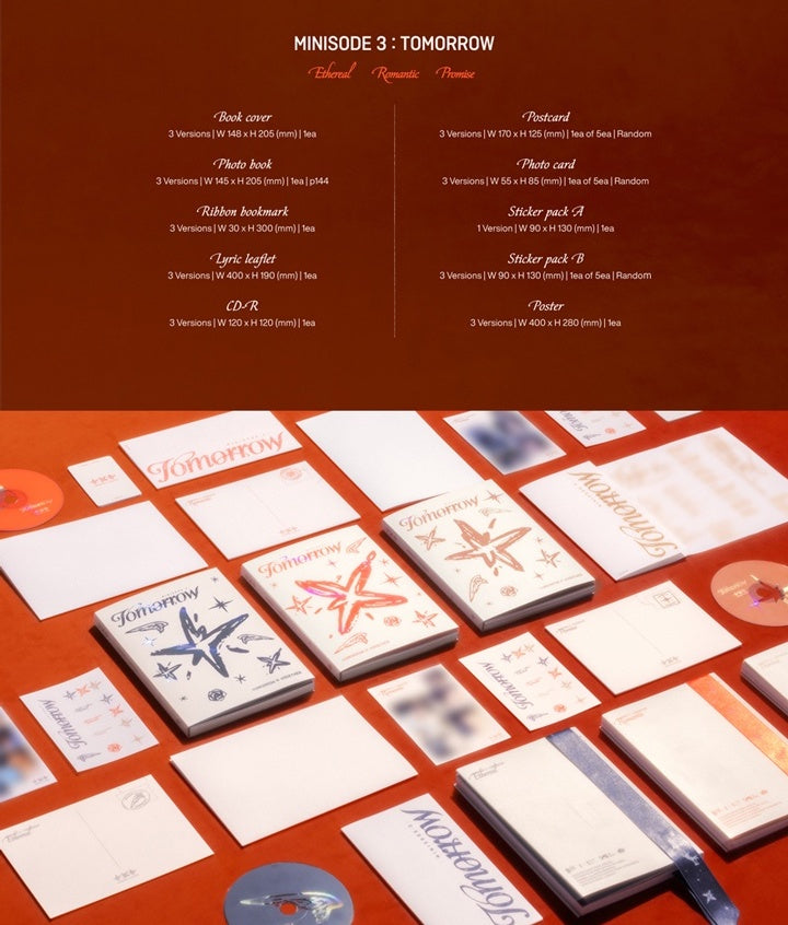 TOMORROW X TOGETHER (TXT) 6th Mini Album "Minisode 3: Tomorrow"