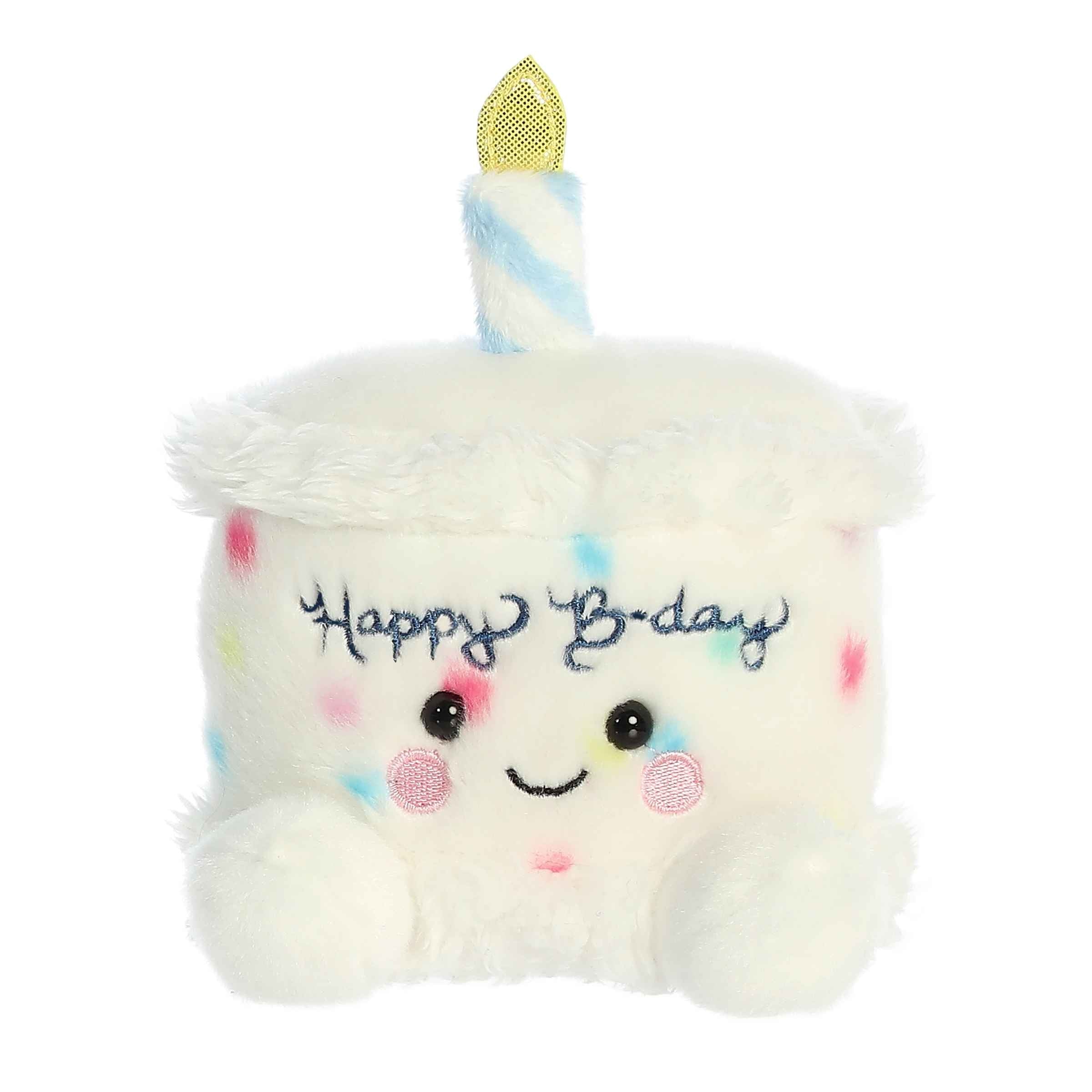 Plush Aurora - Palm Pals - 5" Happy B'Day Cake