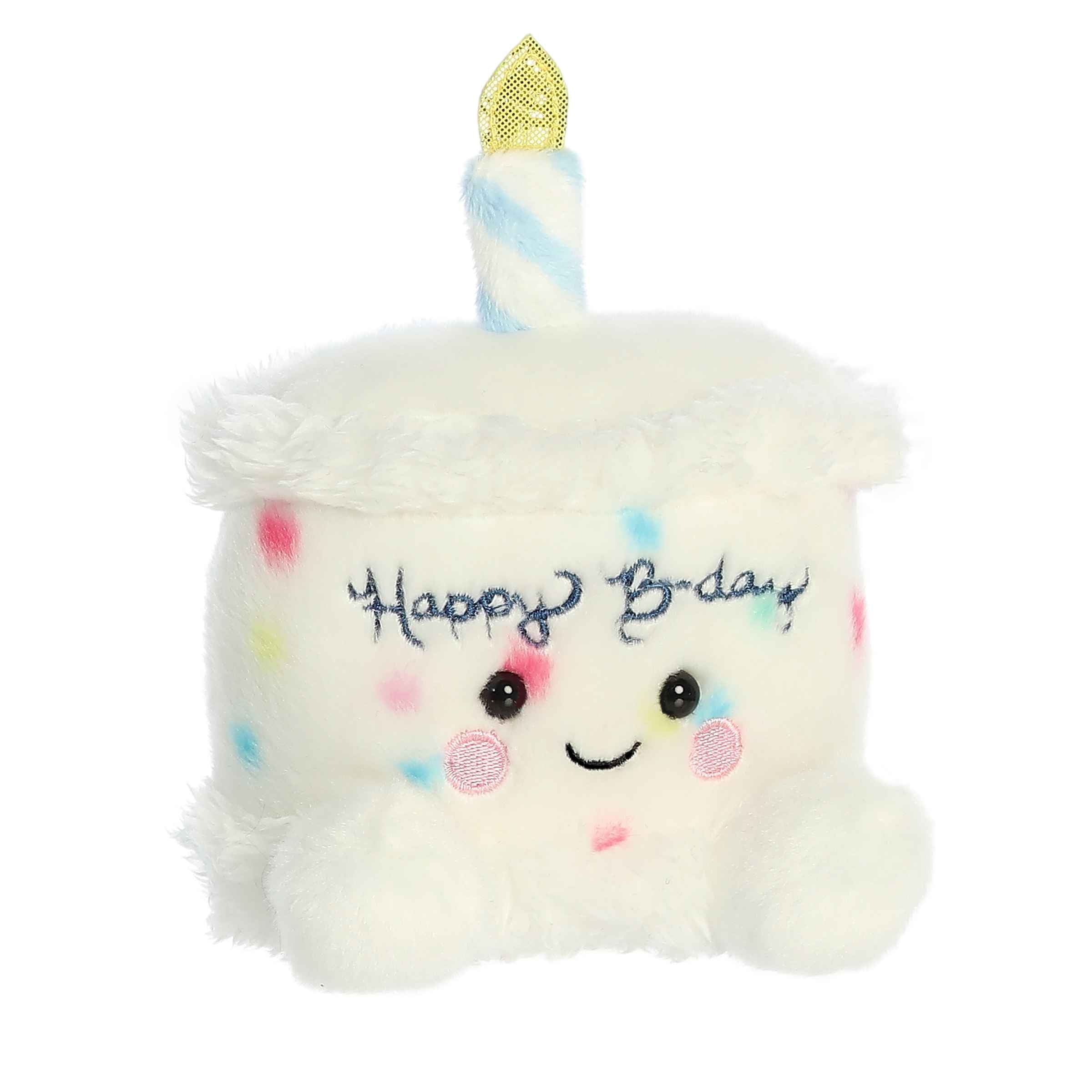 Plush Aurora - Palm Pals - 5" Happy B'Day Cake