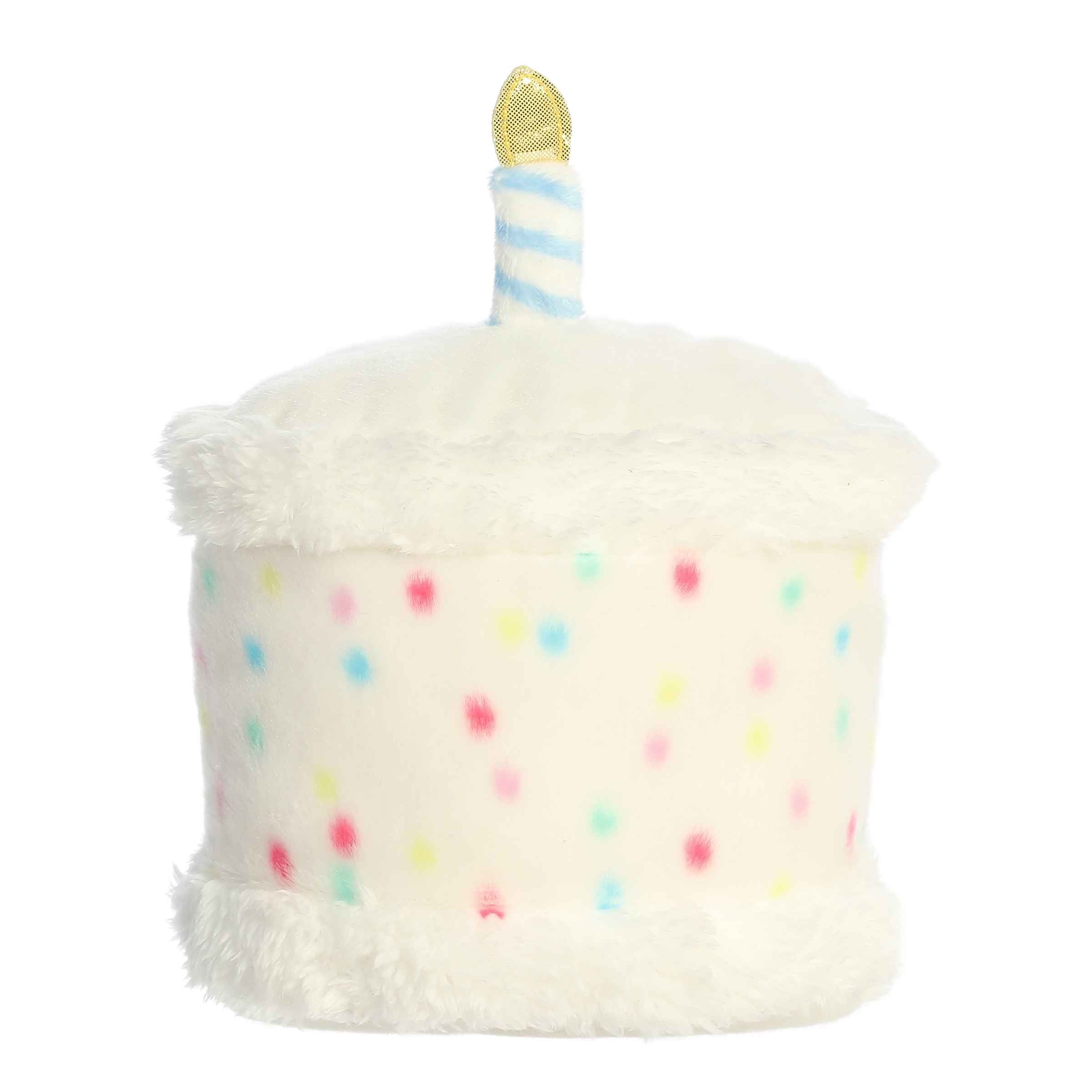 Plush Aurora - Palm Pals - Party Sized - 8" Happy B'Day Cake