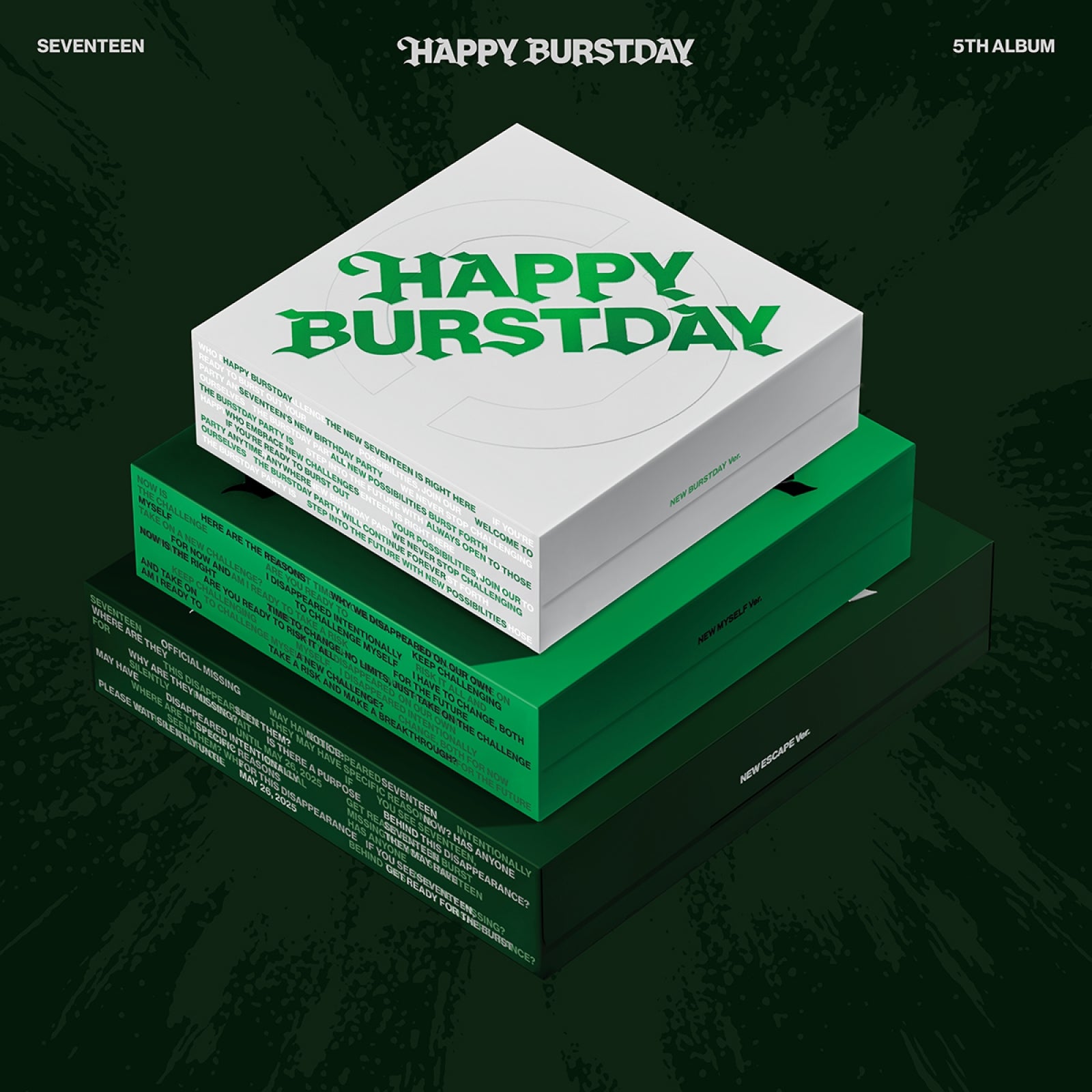 Seventeen 5th Album "HAPPY BURSTDAY"