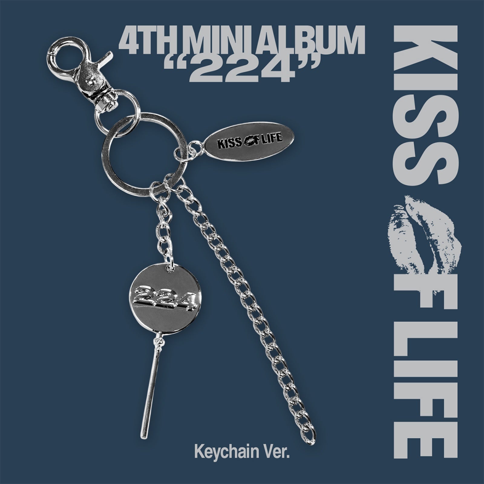 Kiss Of Life 4th Mini Album "224" (Keychain Ver.)