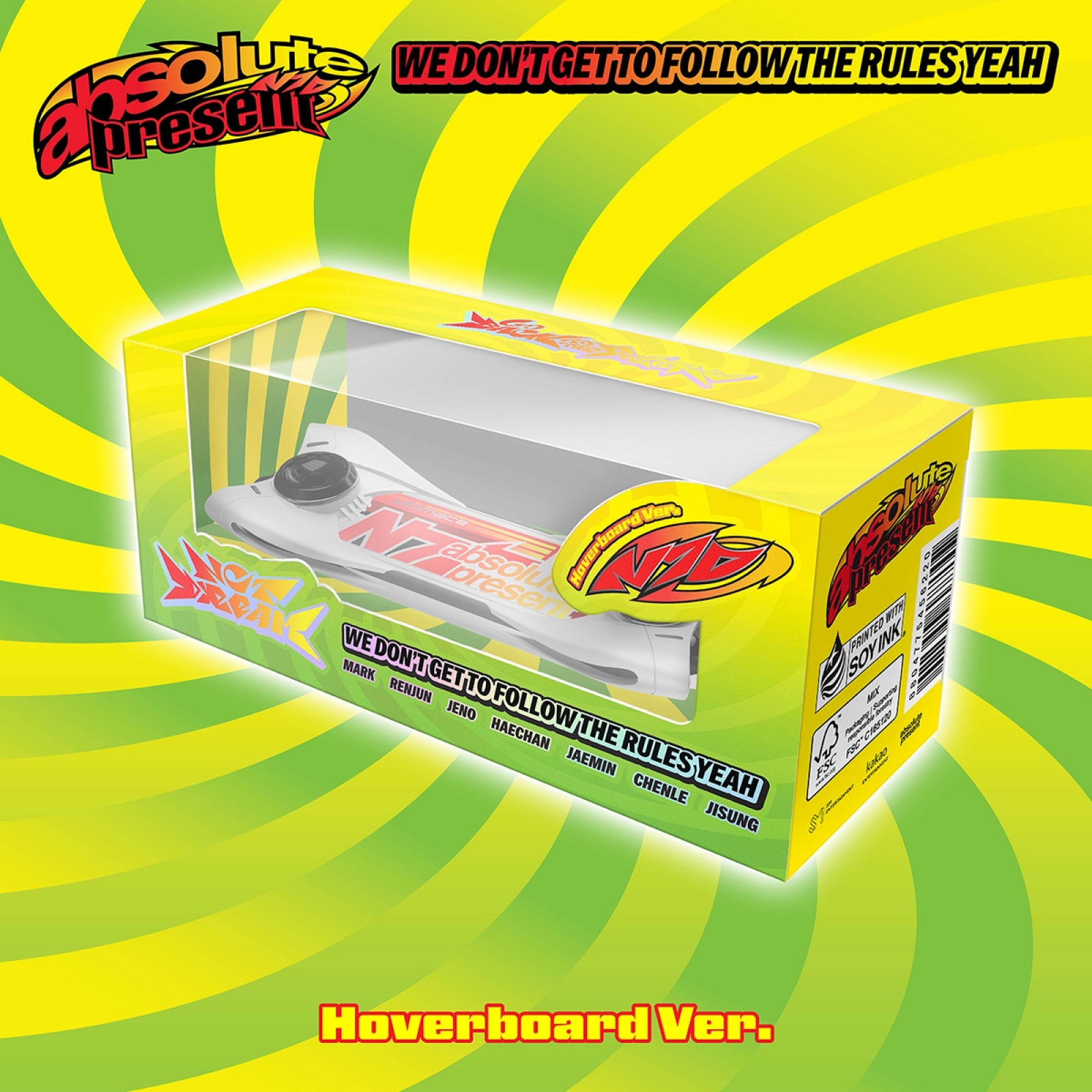NCT DREAM 5th Album "GO BACK TO THE FUTURE" (Hoverboard Ver.)