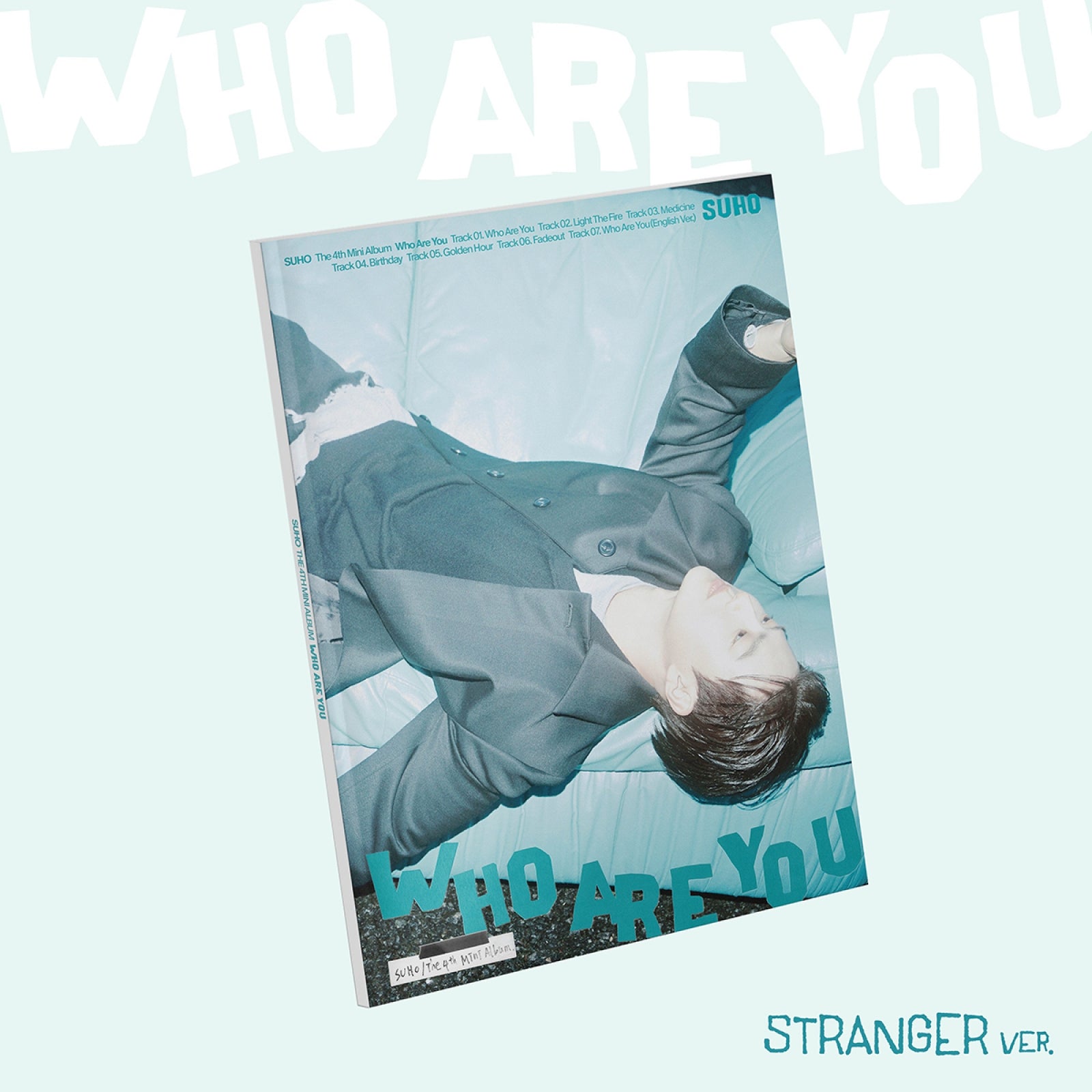EXO SUHO 4th Mini Album "WHO ARE YOU" (Stranger Ver.)