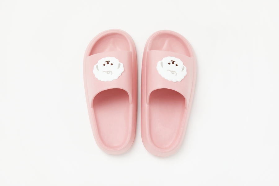 Pom Pom Slippers: Bichon 255 (Pink)