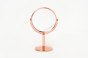 Mini Round Desk Mirror Rose Gold