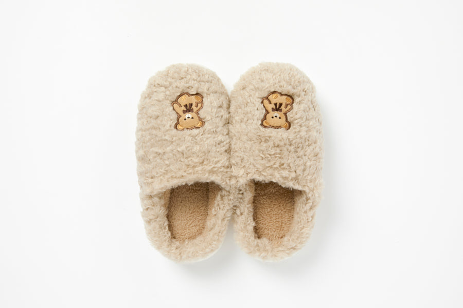 Cloud Slippers: Bear Patch
