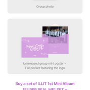 ILLIT - 1st Mini Album ['SUPER REAL ME' (Set) + 'SUPER REAL ME' (Weverse Albums ver.)] Set + Weverse POB