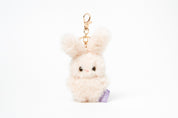BAG CHARM WIRE EARS PINK RABBIT