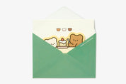 Letter Paper Bear Cake