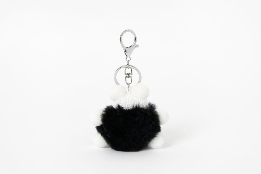 BAG CHARM DUSTY BLACK
