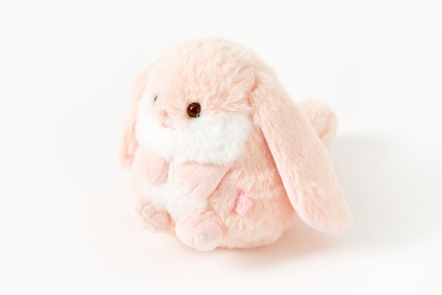 PLUSH ANIMAL SERIES PINK RABBIT MEDIUM