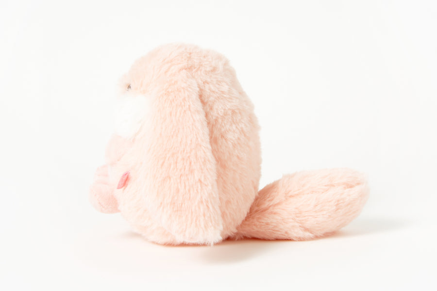 PLUSH ANIMAL SERIES PINK RABBIT MEDIUM