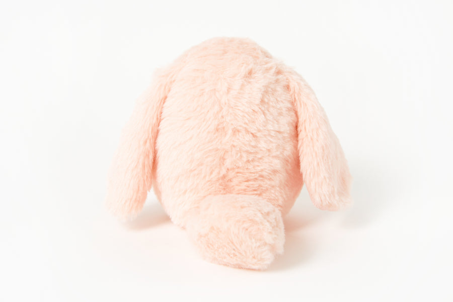 PLUSH ANIMAL SERIES PINK RABBIT MEDIUM