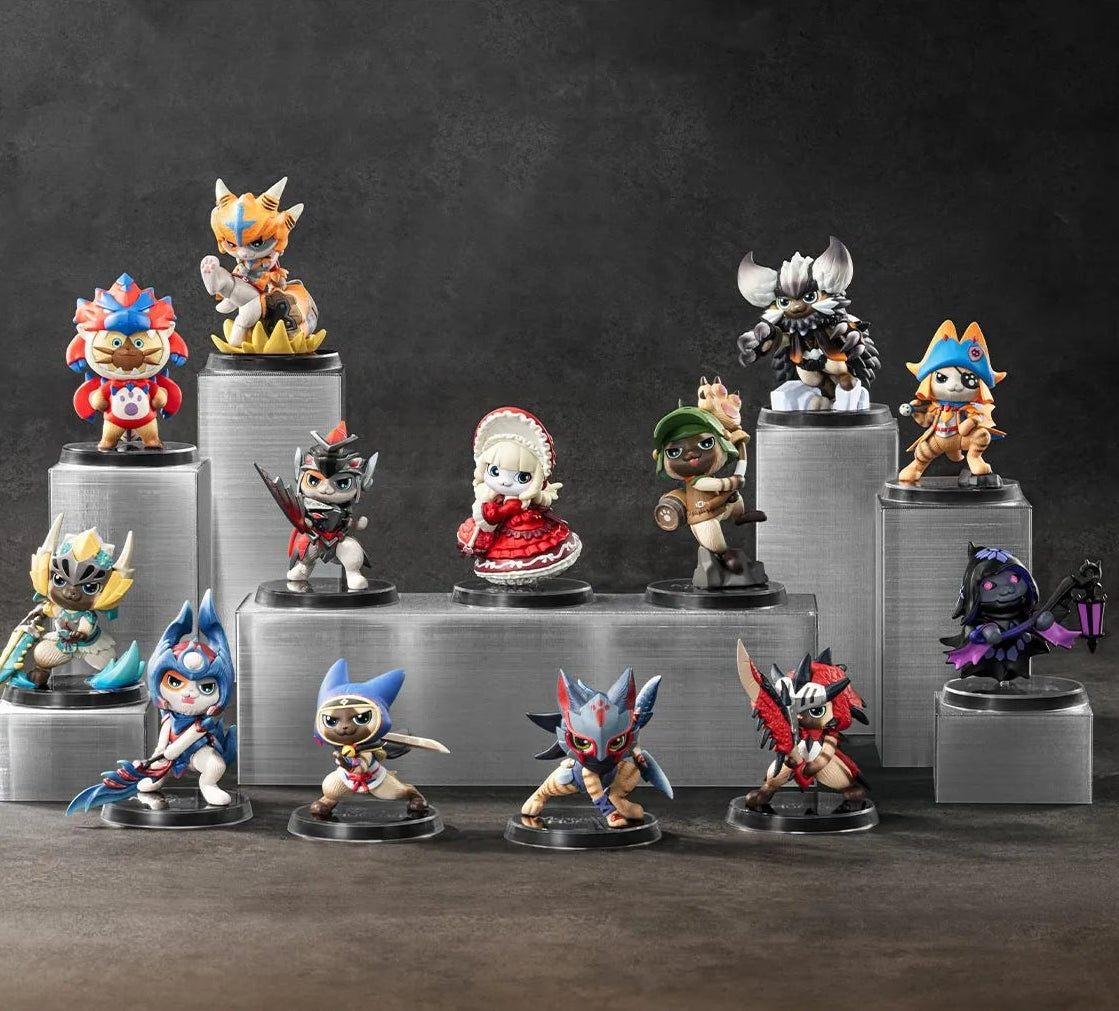 POP MART Monster Hunter Palico Figure Blind Box (1/12) – Amuse Ground