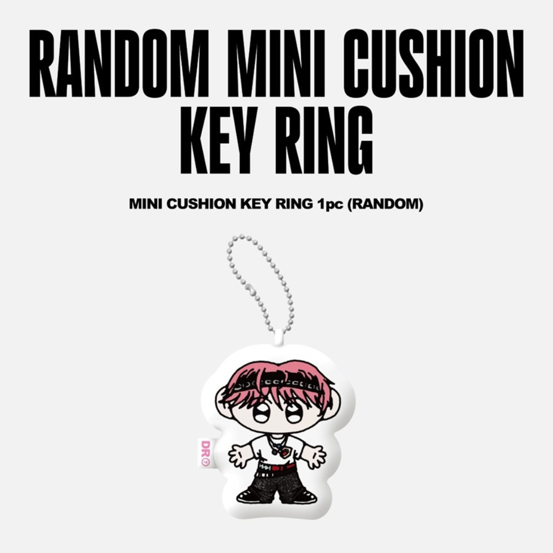 NCT DREAM TIME RIDERS POP UP MD - MINI CUSHION KEY RING (RANDOM)