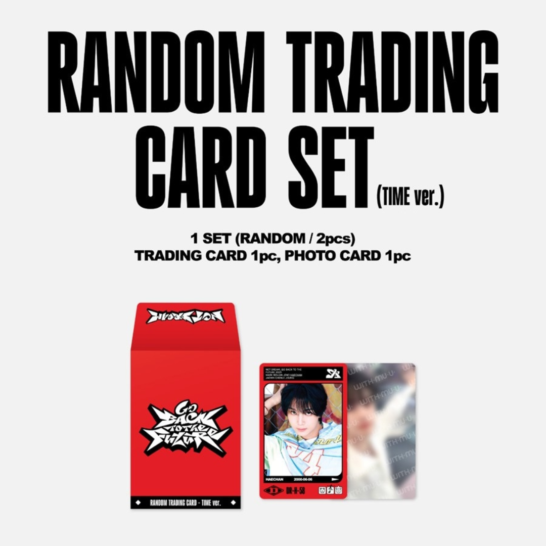 NCT DREAM TIME RIDERS POP UP MD - TRADING CARD