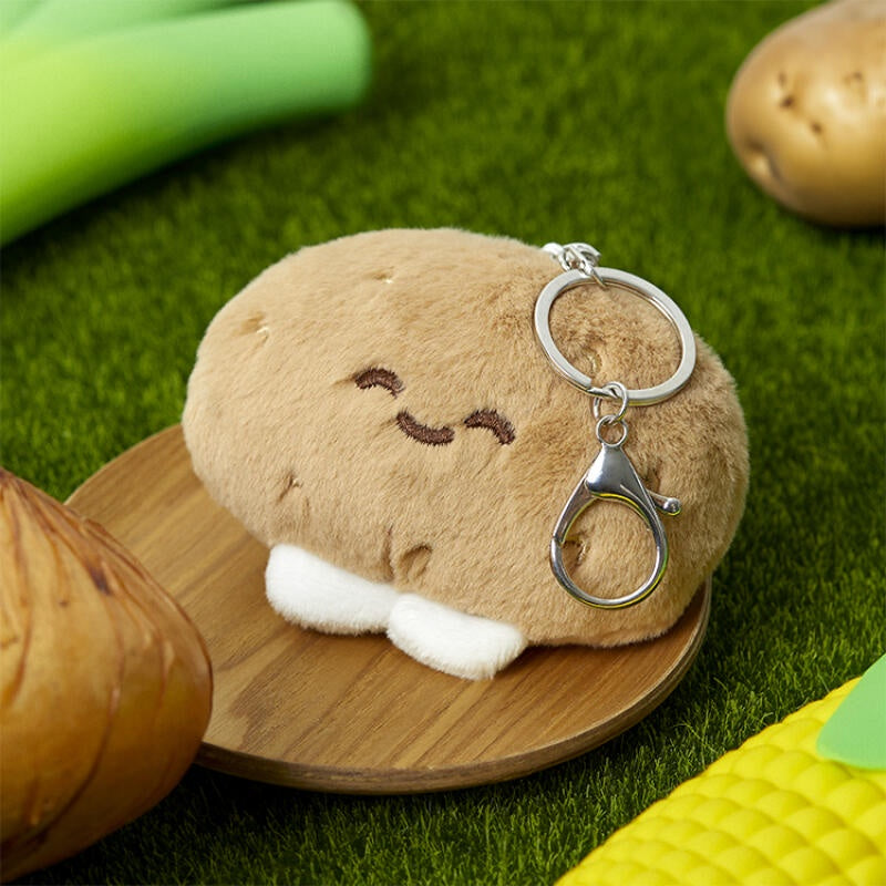 Happy Potato Plush Keychain – Amuse Ground