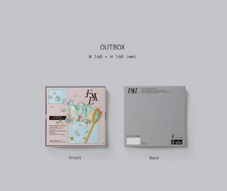 Seventeen 10th Mini Album "FML" (Carat Ver.)