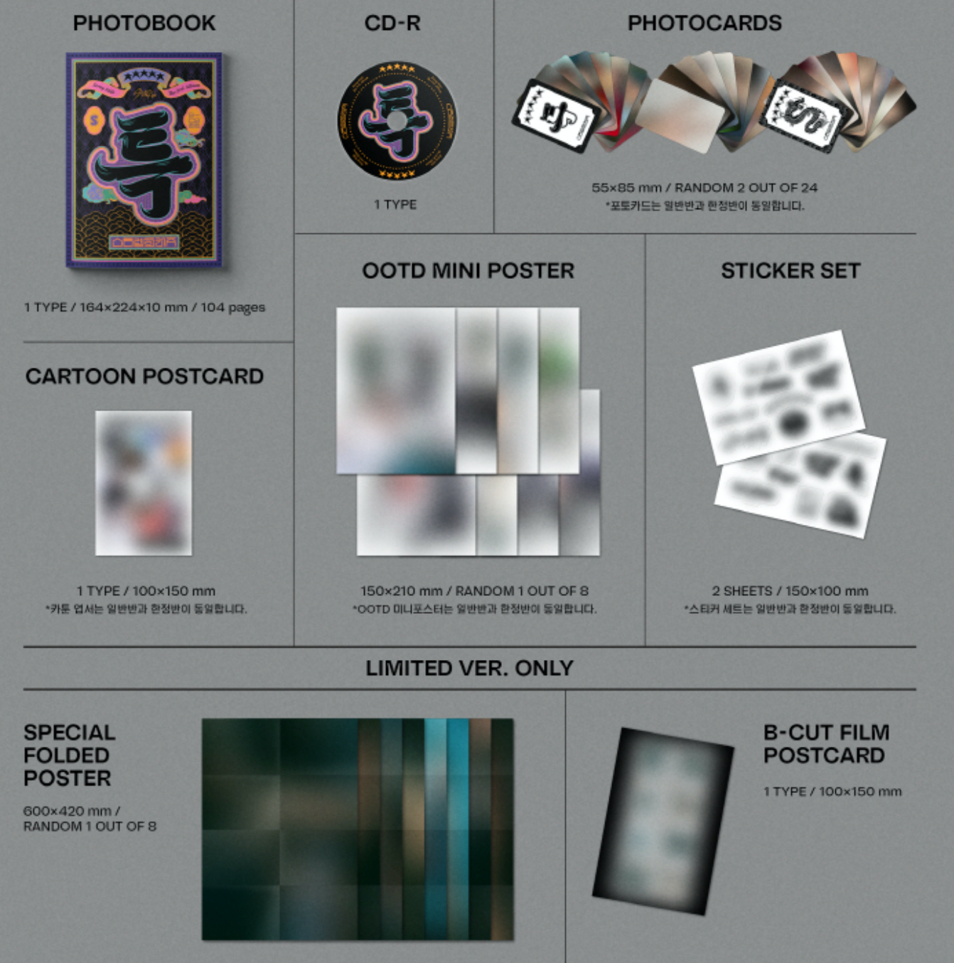 Stray Kids 3rd Full-Length Album "★★★★★ 5-Star" (Limited Ver.)