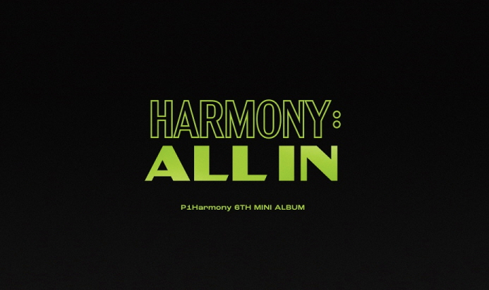P1Harmony 6th Mini Album HARMONY : ALL IN Official Poster - Photo