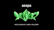 aespa Official MD "MY WORLD" Hologram Card Holder