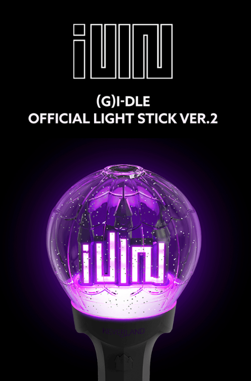 (G)I-dle Official Light Stick Version 2