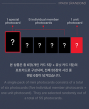 Le Sserafim Mini Photo Card "FLAME RISES"