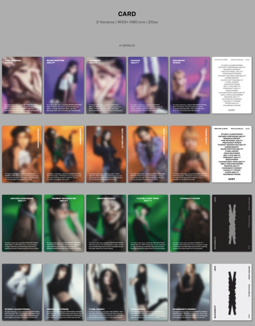 Le Sserafim 3rd Mini Album "EASY" (Weverse Ver.)