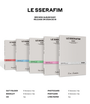 Le Sserafim 3rd Mini Album "EASY" (Compact Ver.)