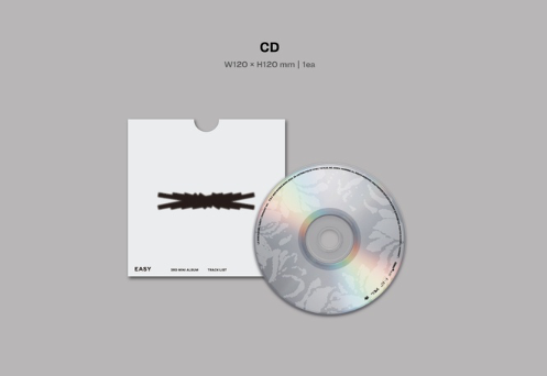 Le Sserafim 3rd Mini Album "EASY" (Compact Ver.)