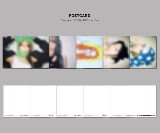 Le Sserafim 3rd Mini Album "EASY" (Compact Ver.)