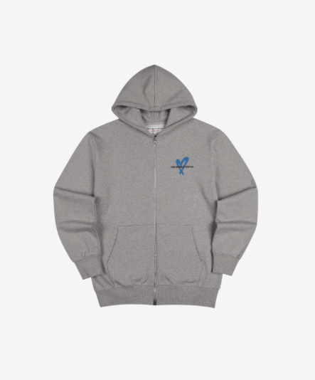 TWS [TWS x TV] ZIP-UP Hoodie (Grey) – Amuse Ground