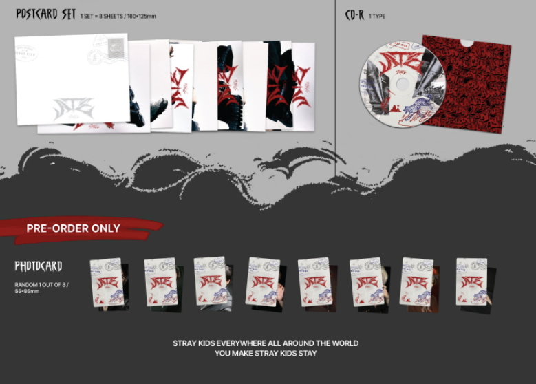 Stray Kids 9th Mini Album "ATE" (Letter Ver.)
