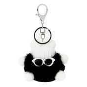 BAG CHARM DUSTY BLACK