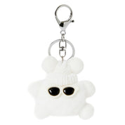 BAG CHARM DUSTY WHITE