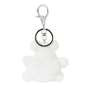 BAG CHARM DUSTY WHITE