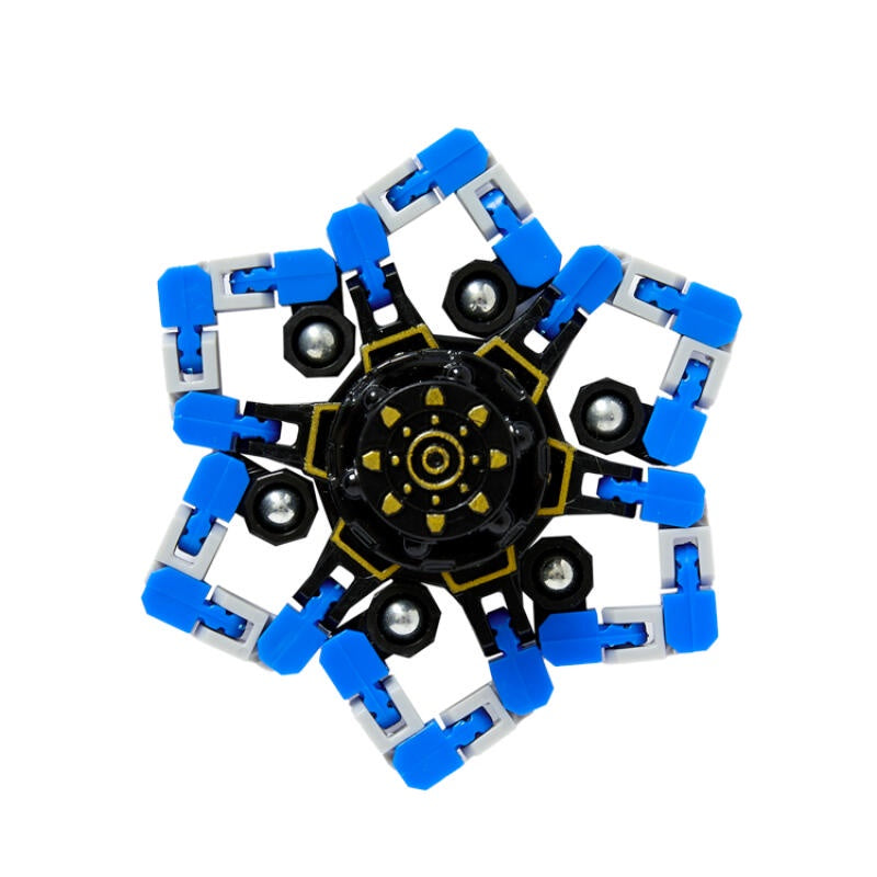 ROBOT FIDGET SPINNER BLUE