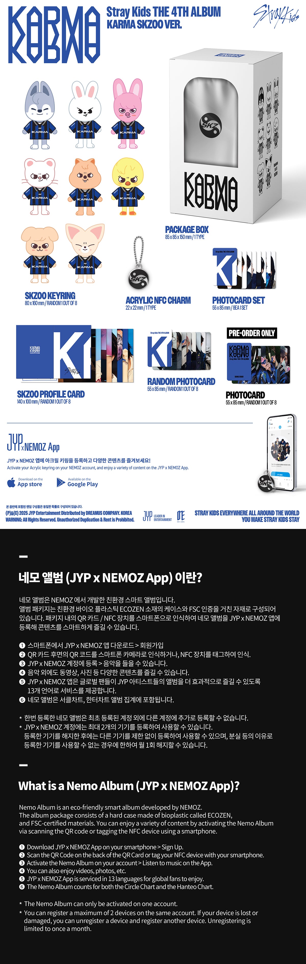 Stray Kids 4th Album "KARMA" (SKZOO Ver.)