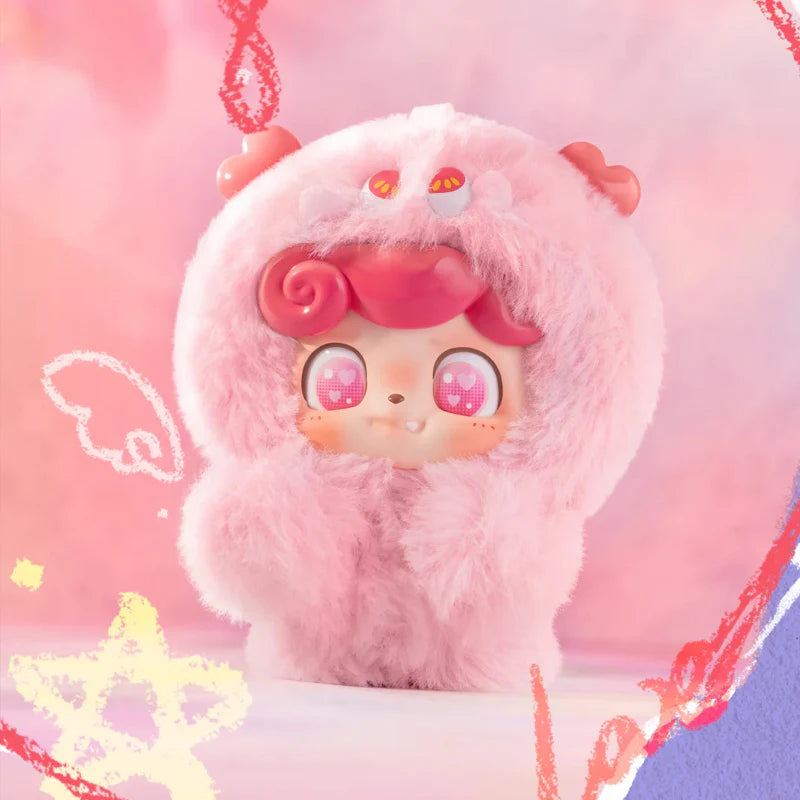 Q.Kid Emotional Hairy Monsters Blind Box