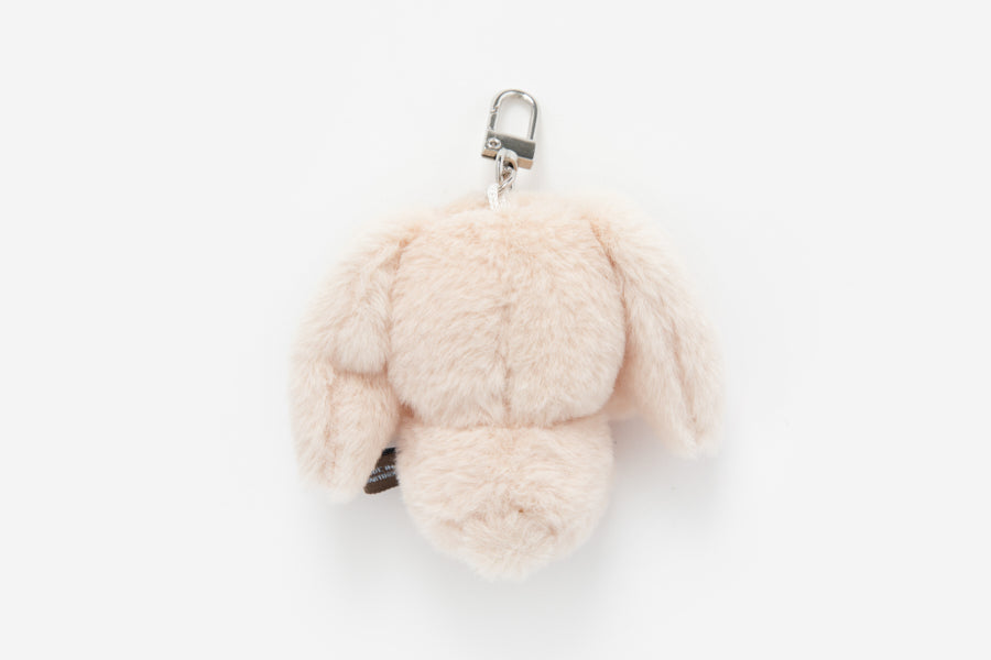 Flying Yellow Bunny Plush Bag Charm