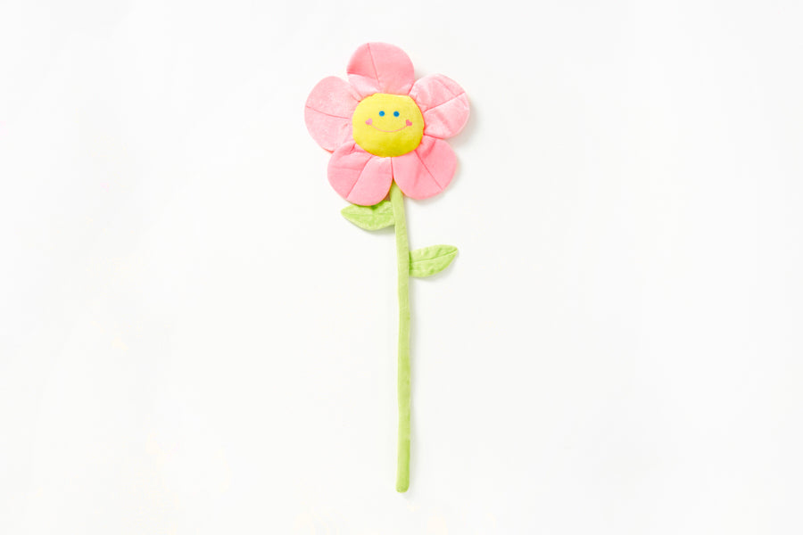Smile Flower Plush – Pink (90cm)
