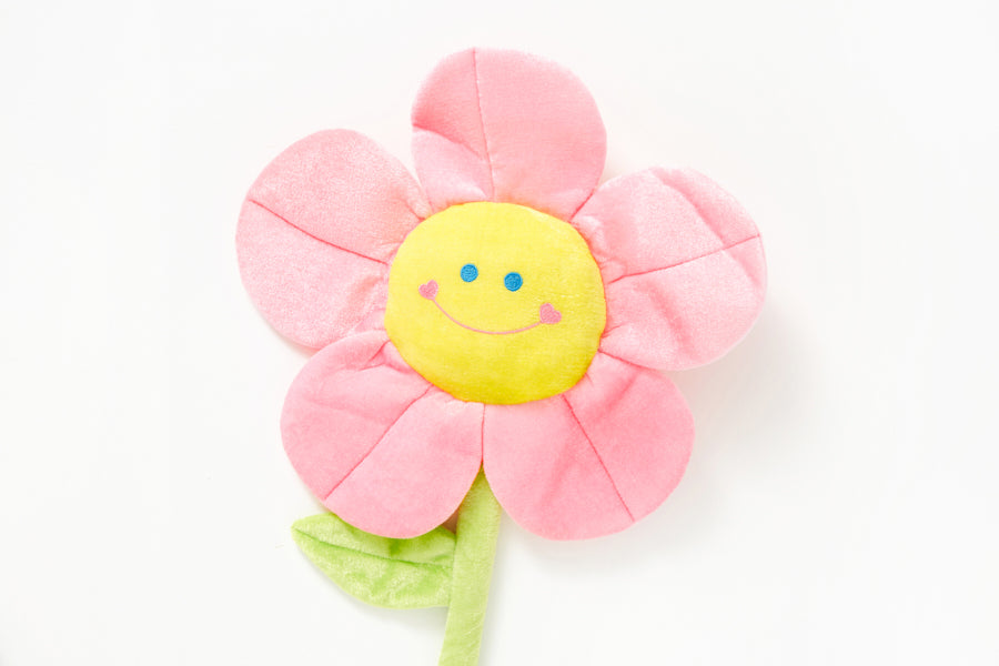 Smile Flower Plush – Pink (90cm)