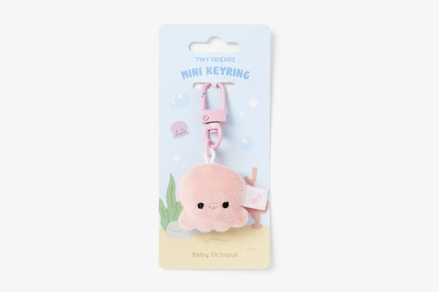 Baby Octopus Mini Keychain