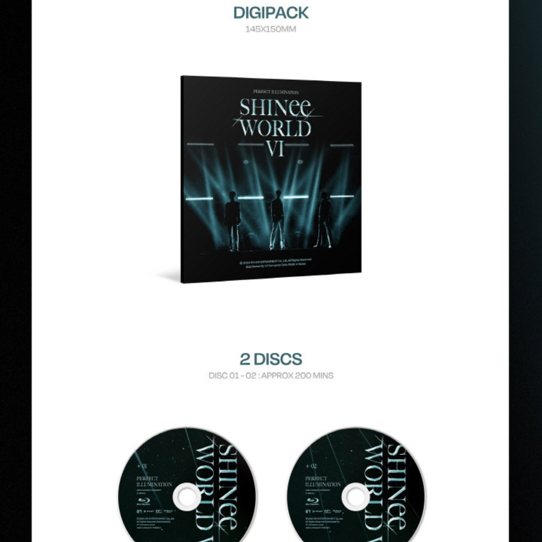 [Pre-Order] SHINEE World VI 'Perfect Illumination' in SEOUL (Blu-Ray)