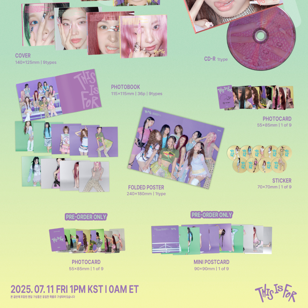 TWICE 4th Album "THIS IS FOR" (Digipack Ver.)
