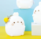 MOLANG SILICON POUCH KEYRING