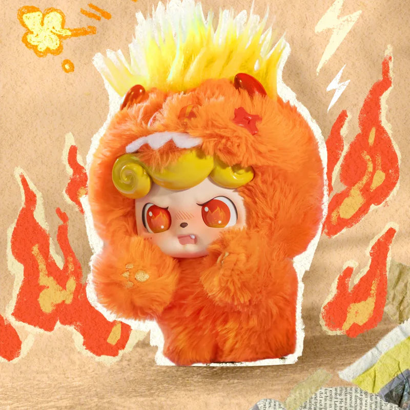 Q.Kid Emotional Hairy Monsters Blind Box