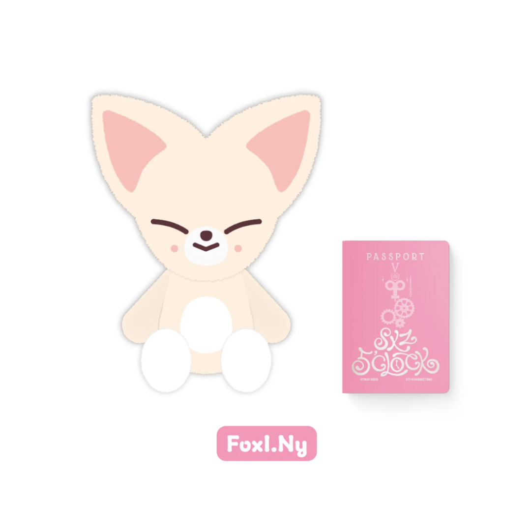 Stray Kids SKZOO Plush Teddybear Ver. SKZ 5’CLOCK